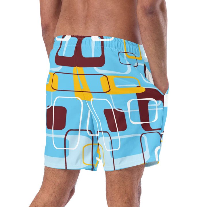 Geometric Design Swim Trunks product image (2)