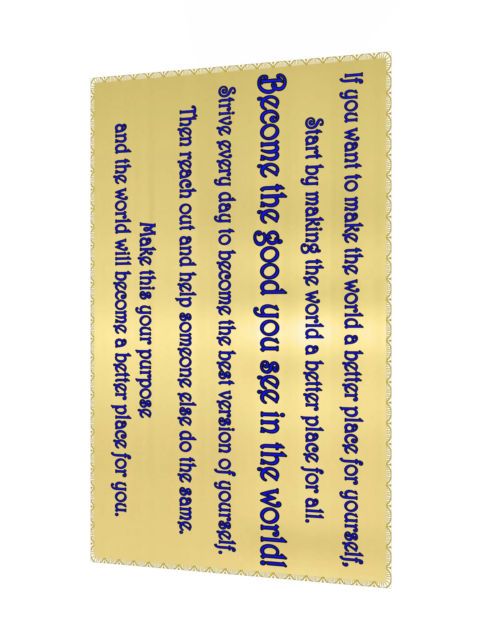 Become the Good 12"X18" product image (3)