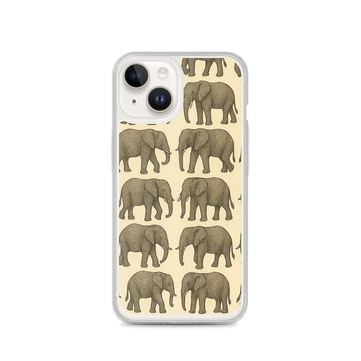 Elephant Parade iPhone® MagSafe® Clear Case product image (2)
