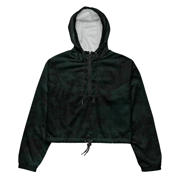 Midnight Shadow Women’s Cropped Windbreaker product image (2)