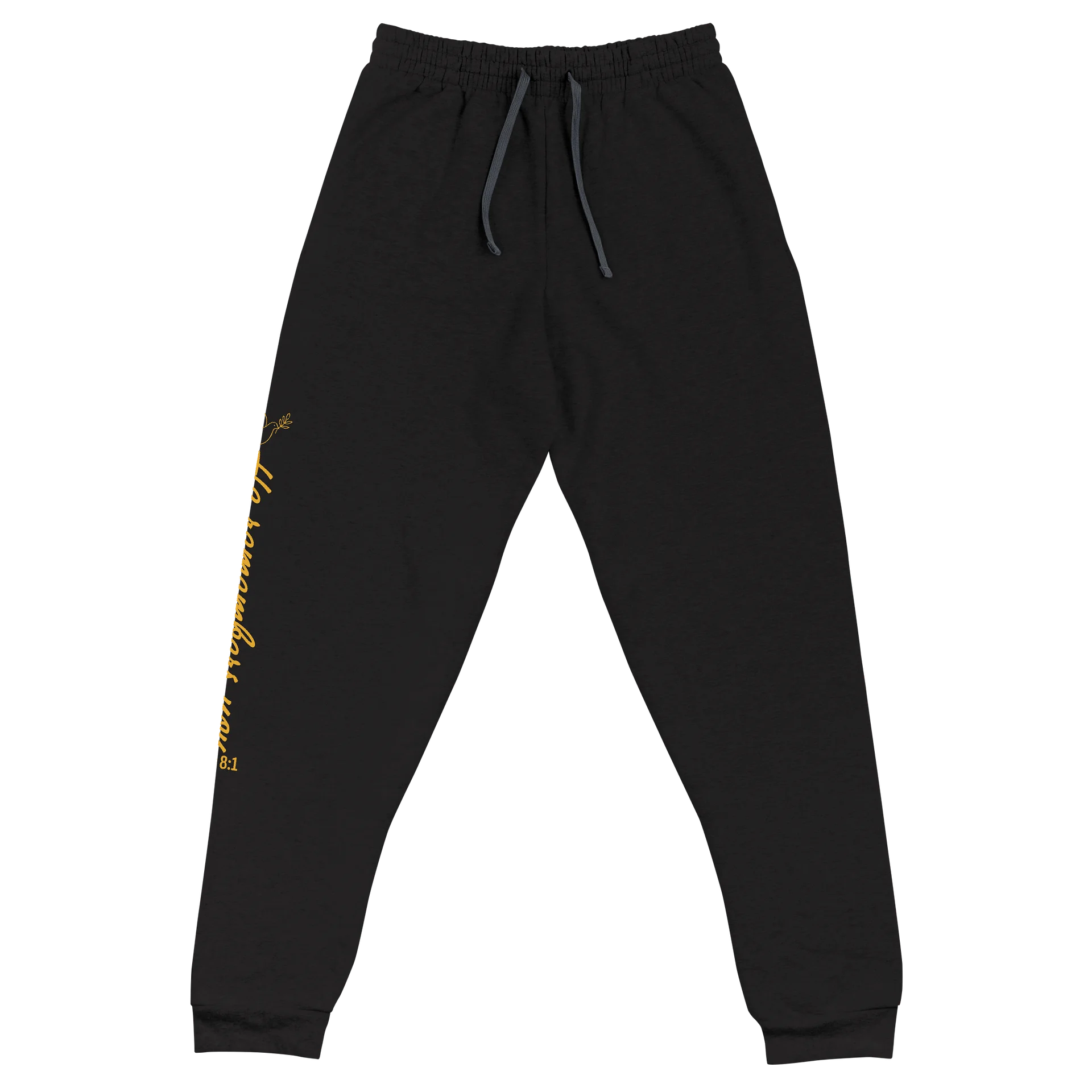 He Remembers You Tapered Unisex Joggers product image (3)