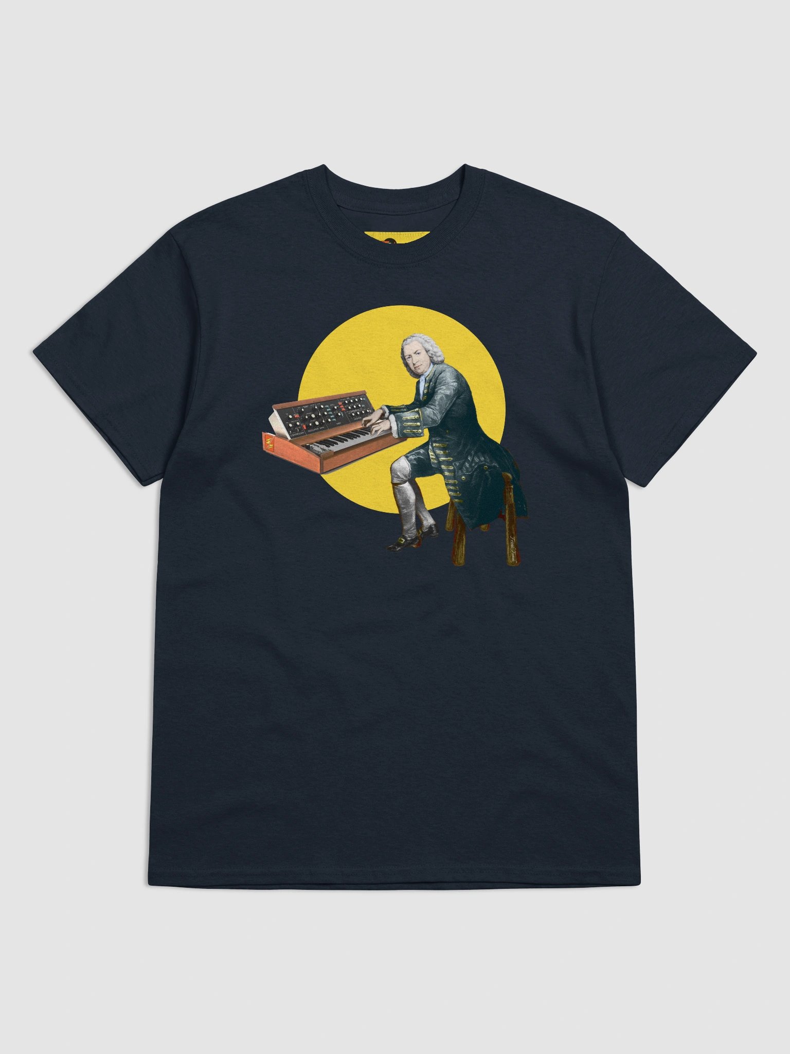 Prelude and Moogue by Frank Fonik (Mini mOOg Tribute), Techno EDM Unisex T-Shirt product image (5)