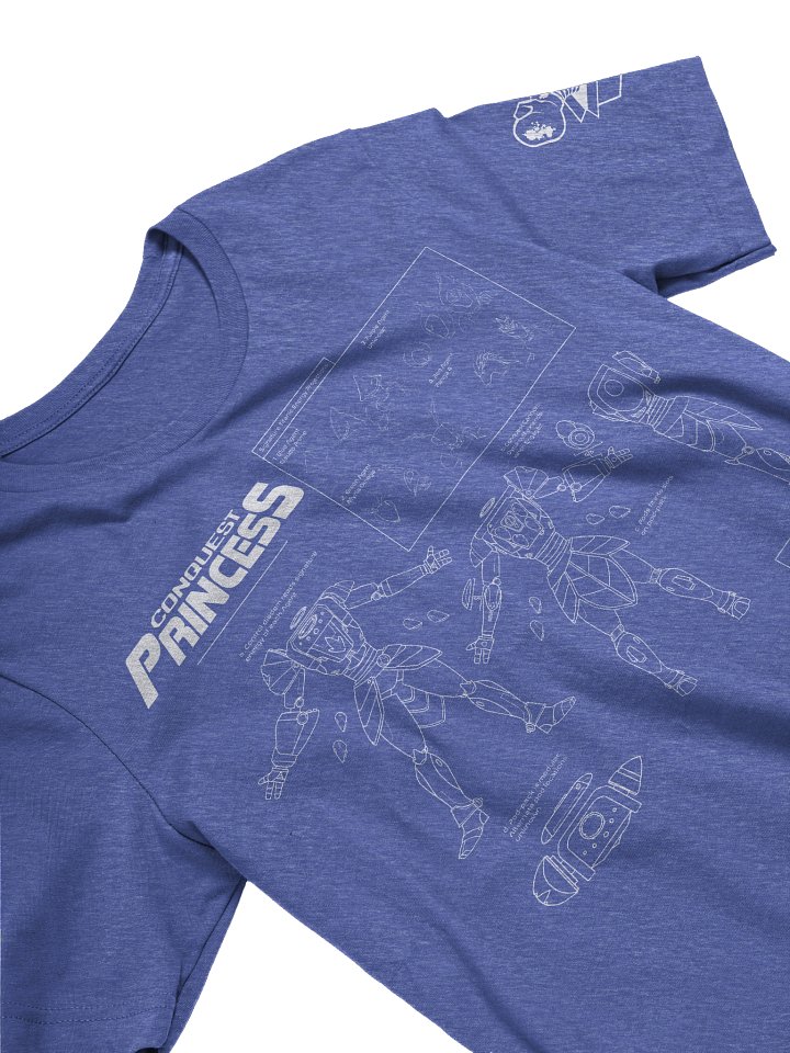 Titanic Blueprint – Conquest Princess Tee product image (1)