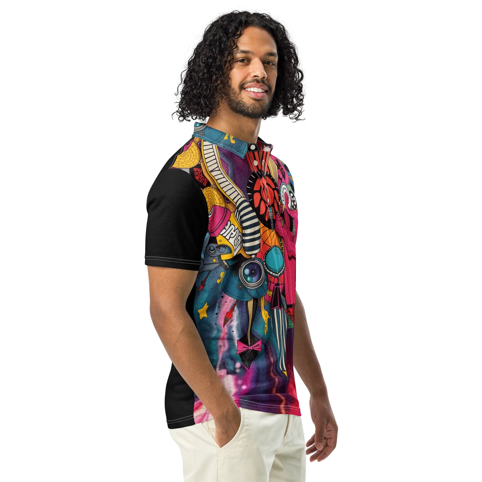 Symmetric Chaos Men's Polo Shirt product image (1)