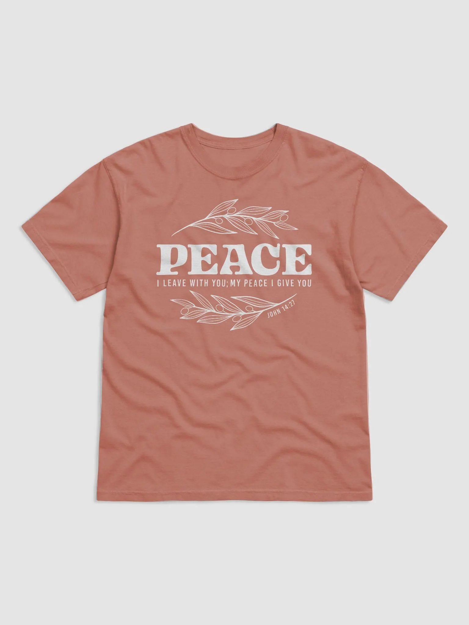 Olive Branch - John 14:27 Tee - Many Colors product image (1)