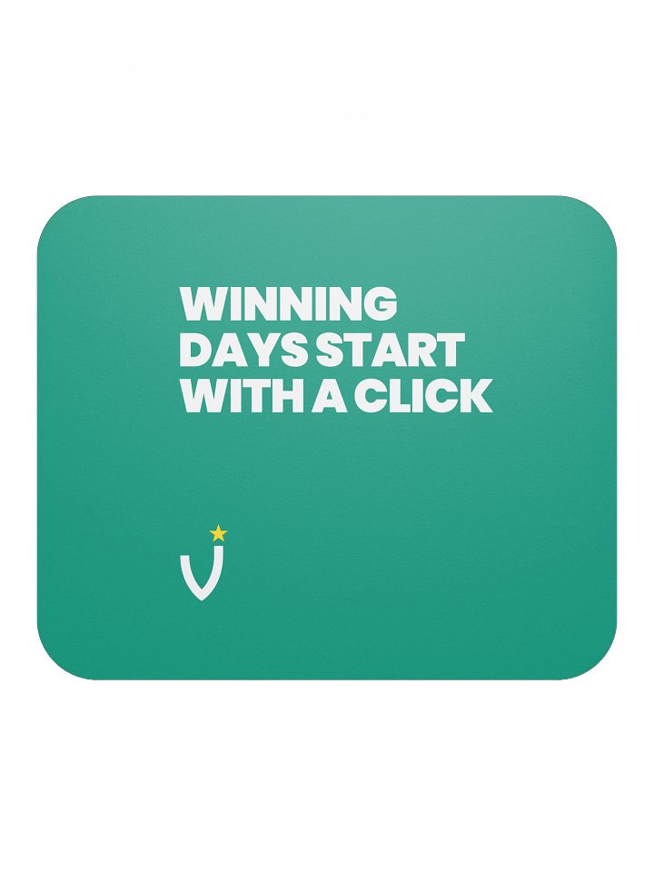 WINNING DAYS START WITH A CLICK Classic Mouse Pad product image (1)