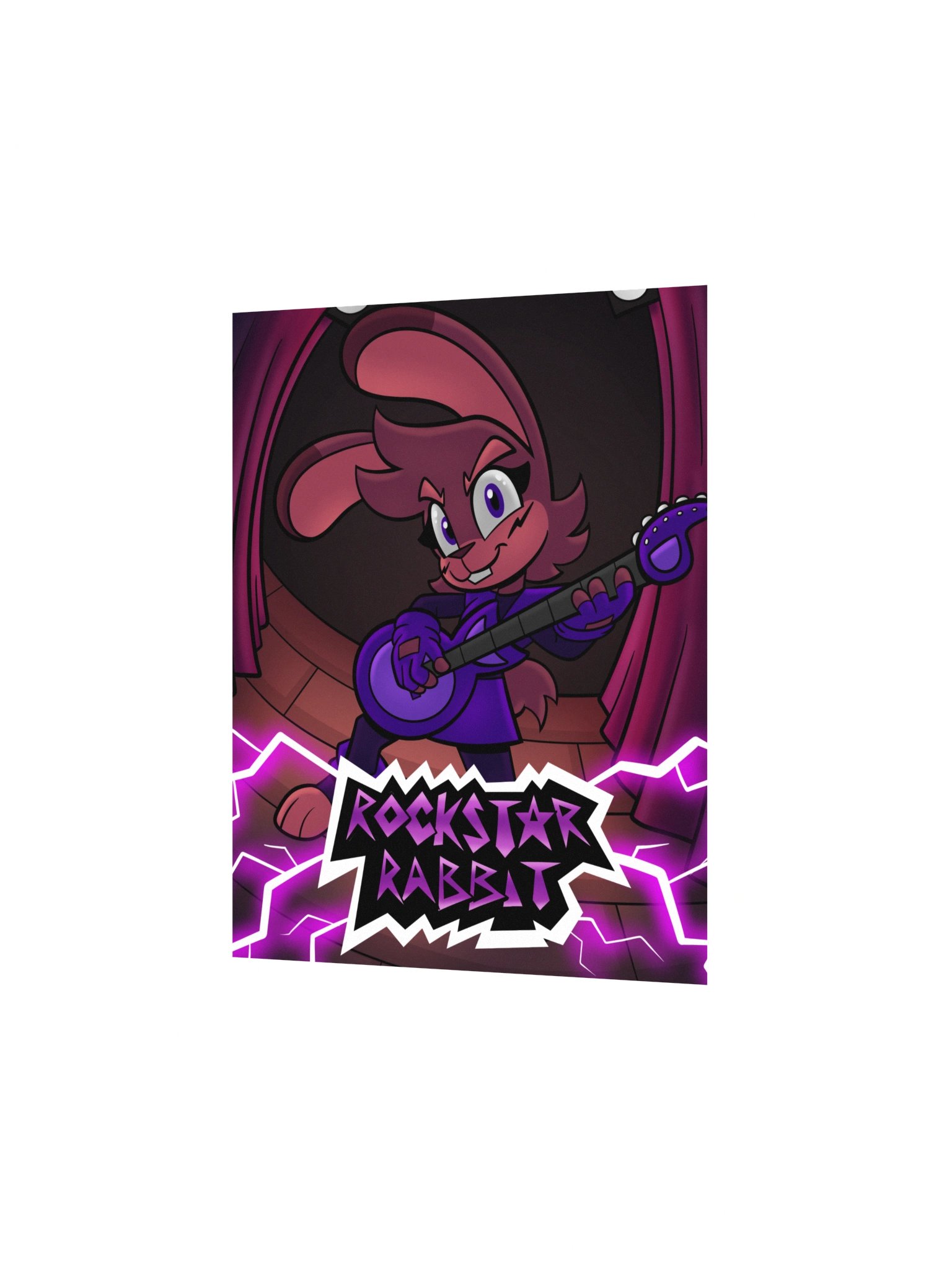 Rockstar Rabbit Poster product image (2)