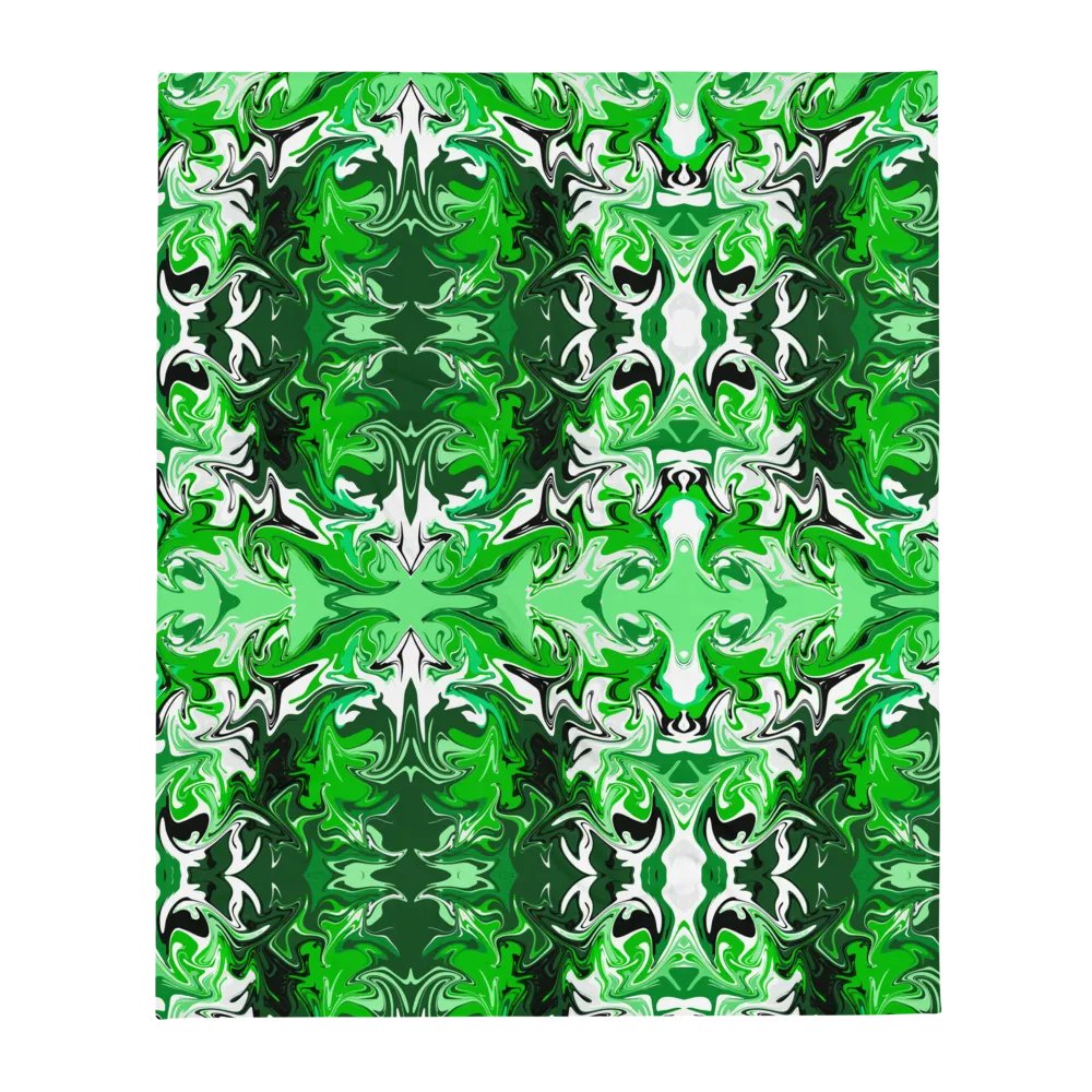 Green Swirl Blanket product image (2)