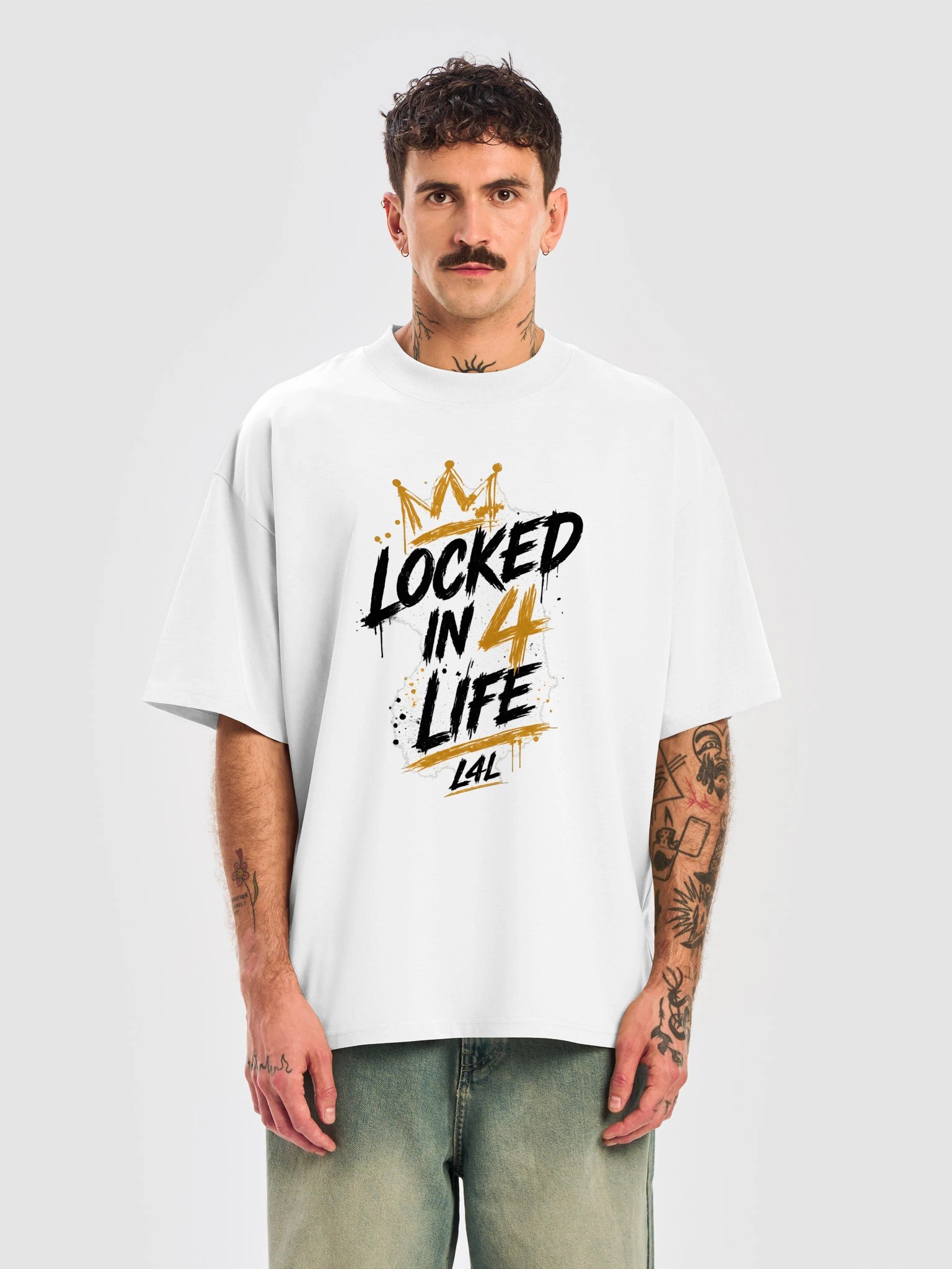 L4L Work Hard Get Rich Tee product image (5)