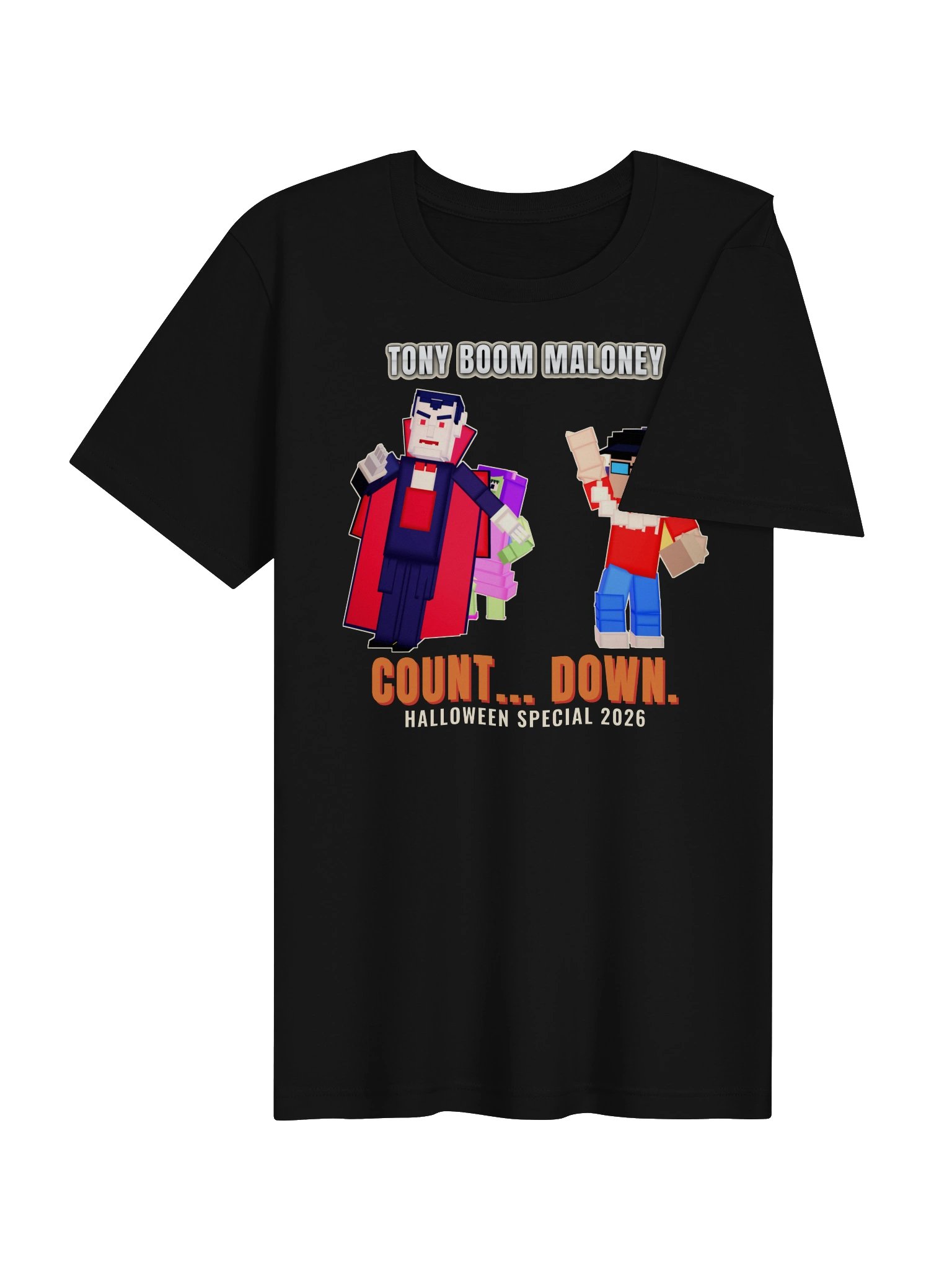 Tony Boom and the Count Halloween Tee product image (4)