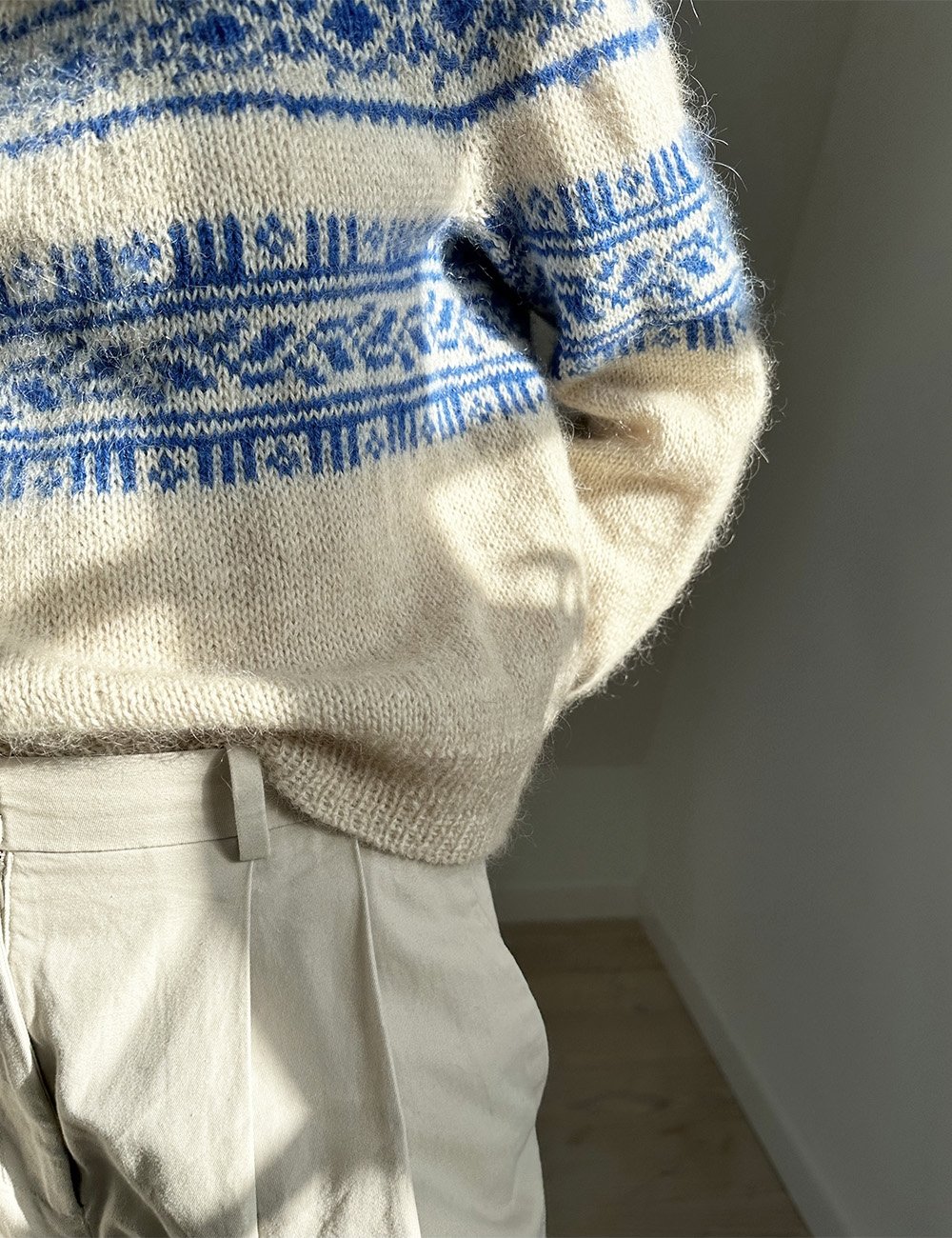 Porcelain Yoke Knitting Pattern product image (7)