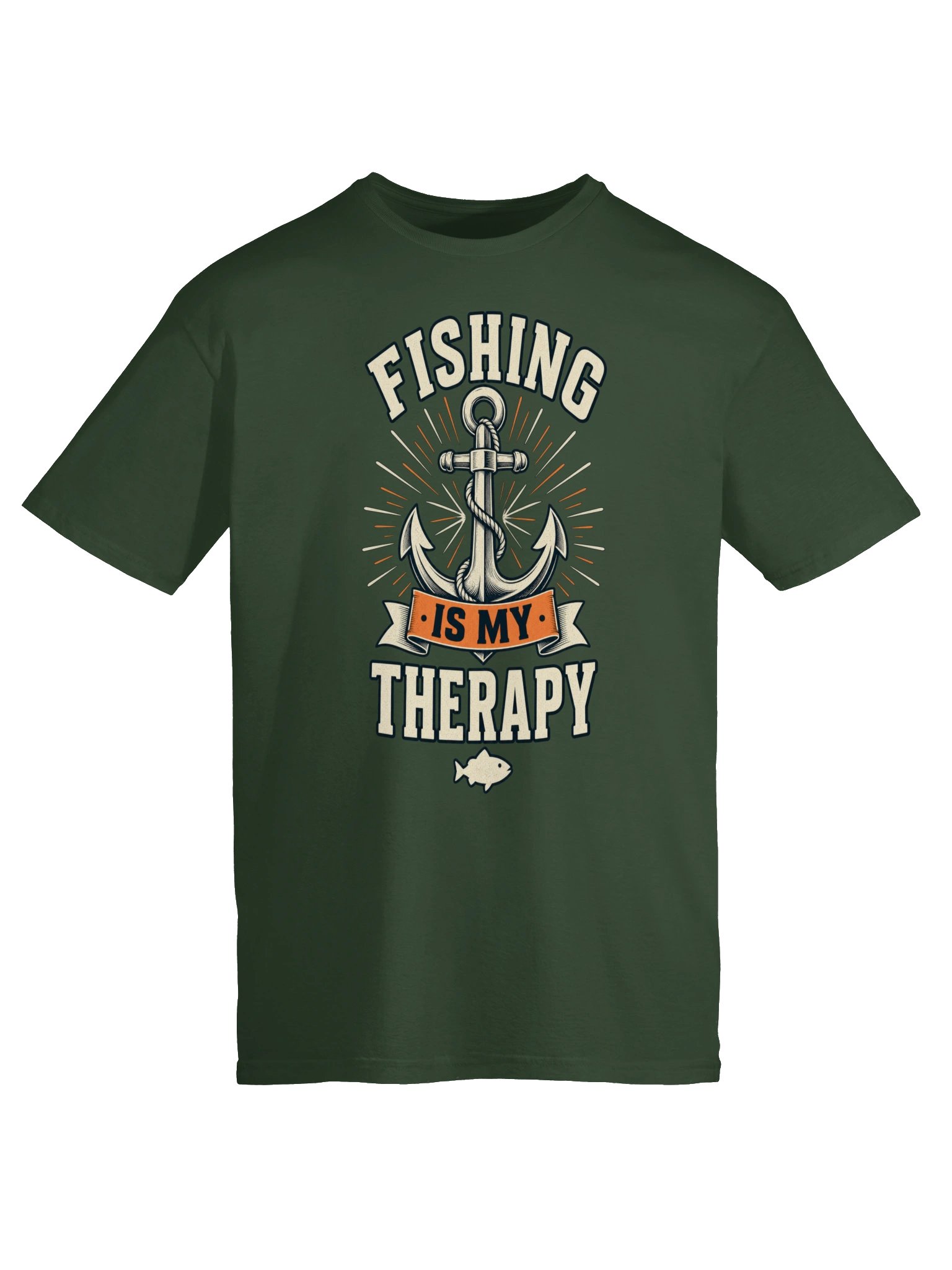 Fishing Is My Therapy T-shirt product image (15)