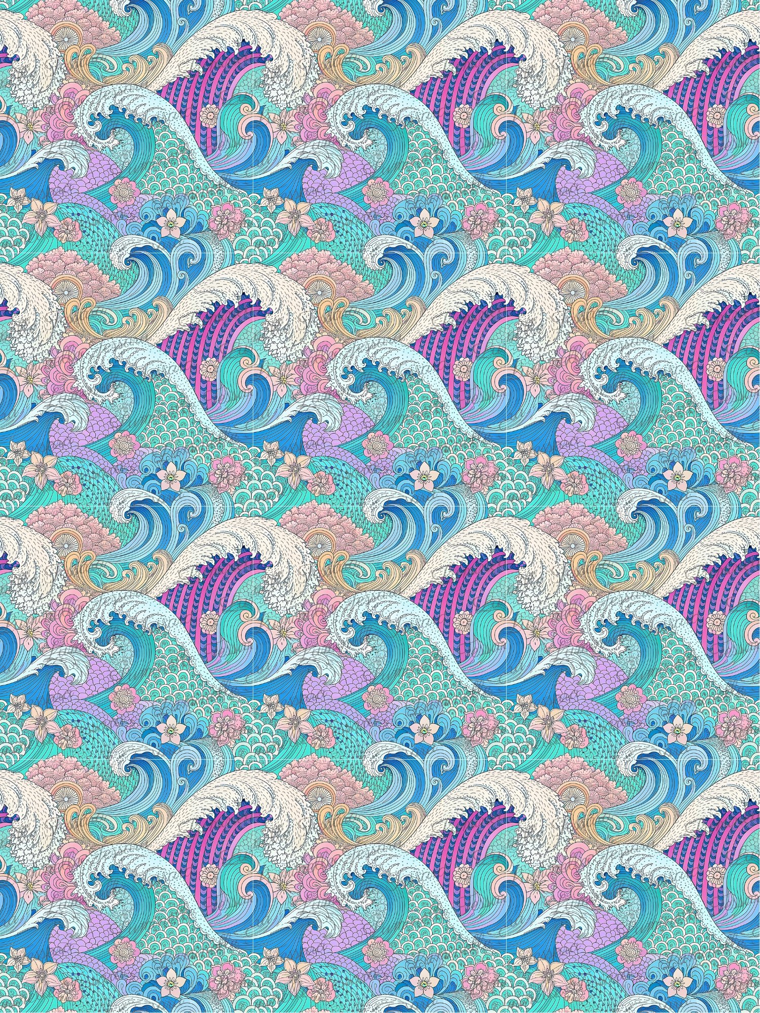 Pastel Ocean Dreams Digital Paper Bundle product image (5)