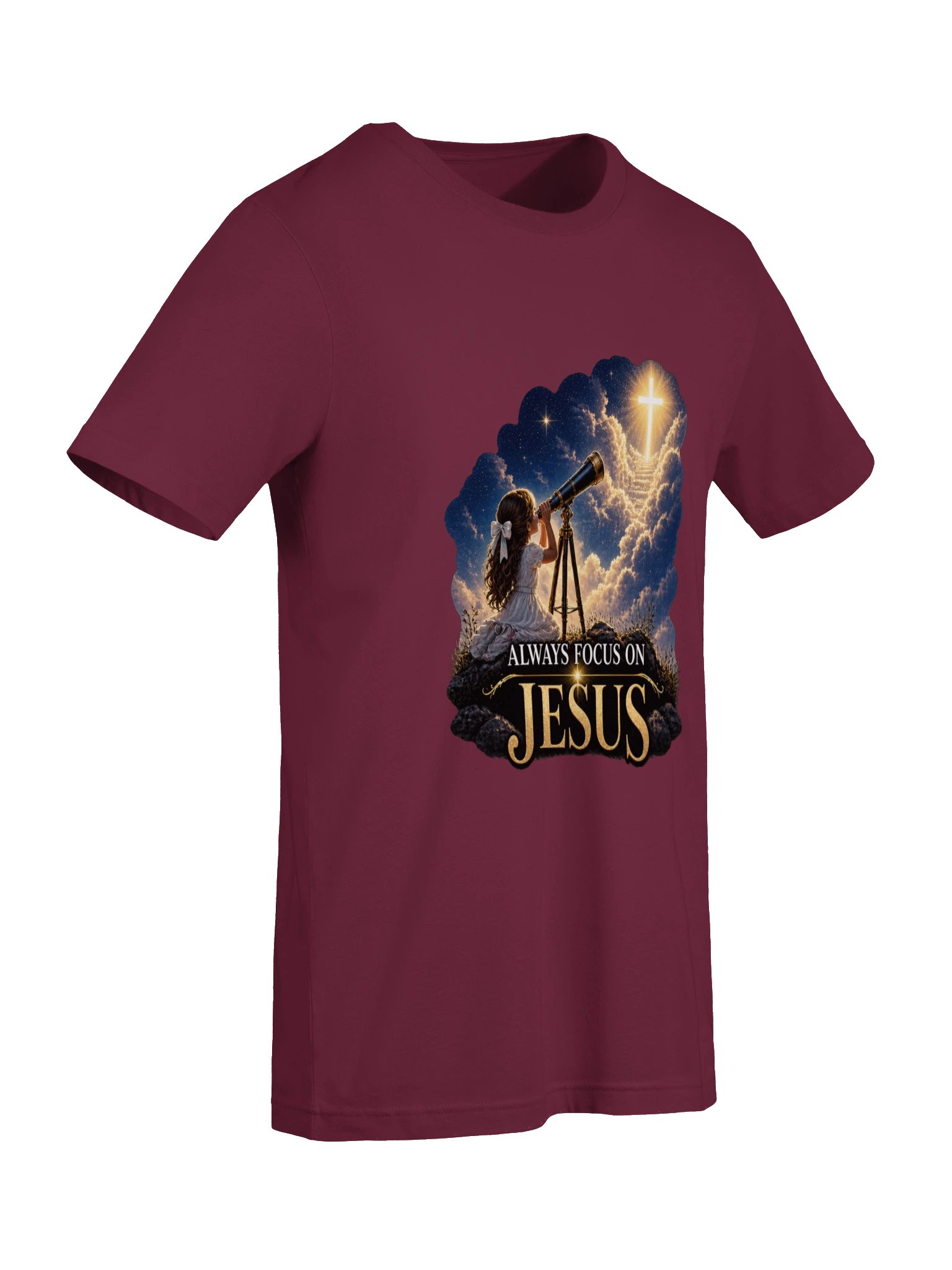 Always Focus on Jesus / Jesus Is the Answer Unisex T-Shirt product image (91)