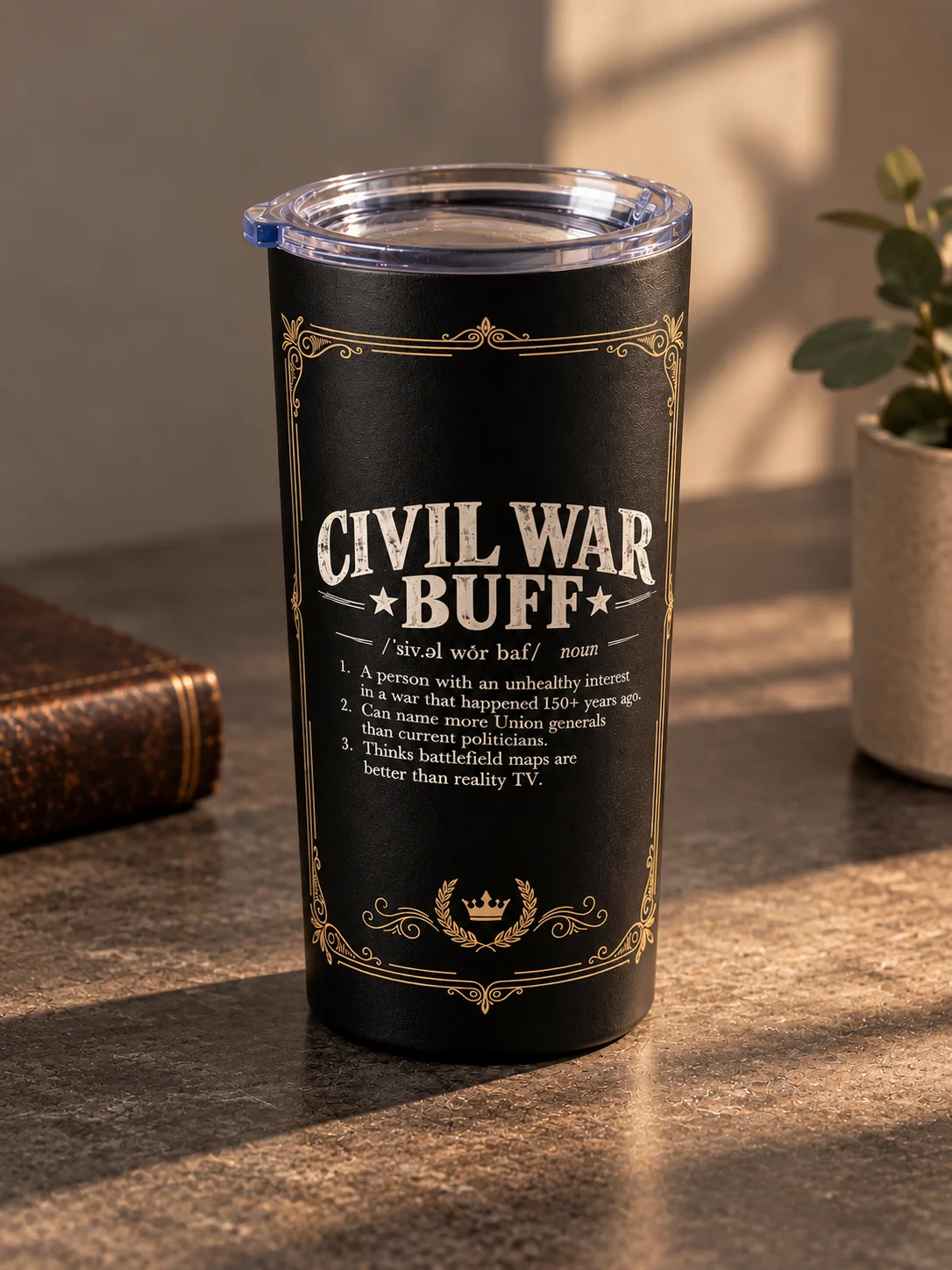 Civil War Buff Definition Tumbler product image (1)