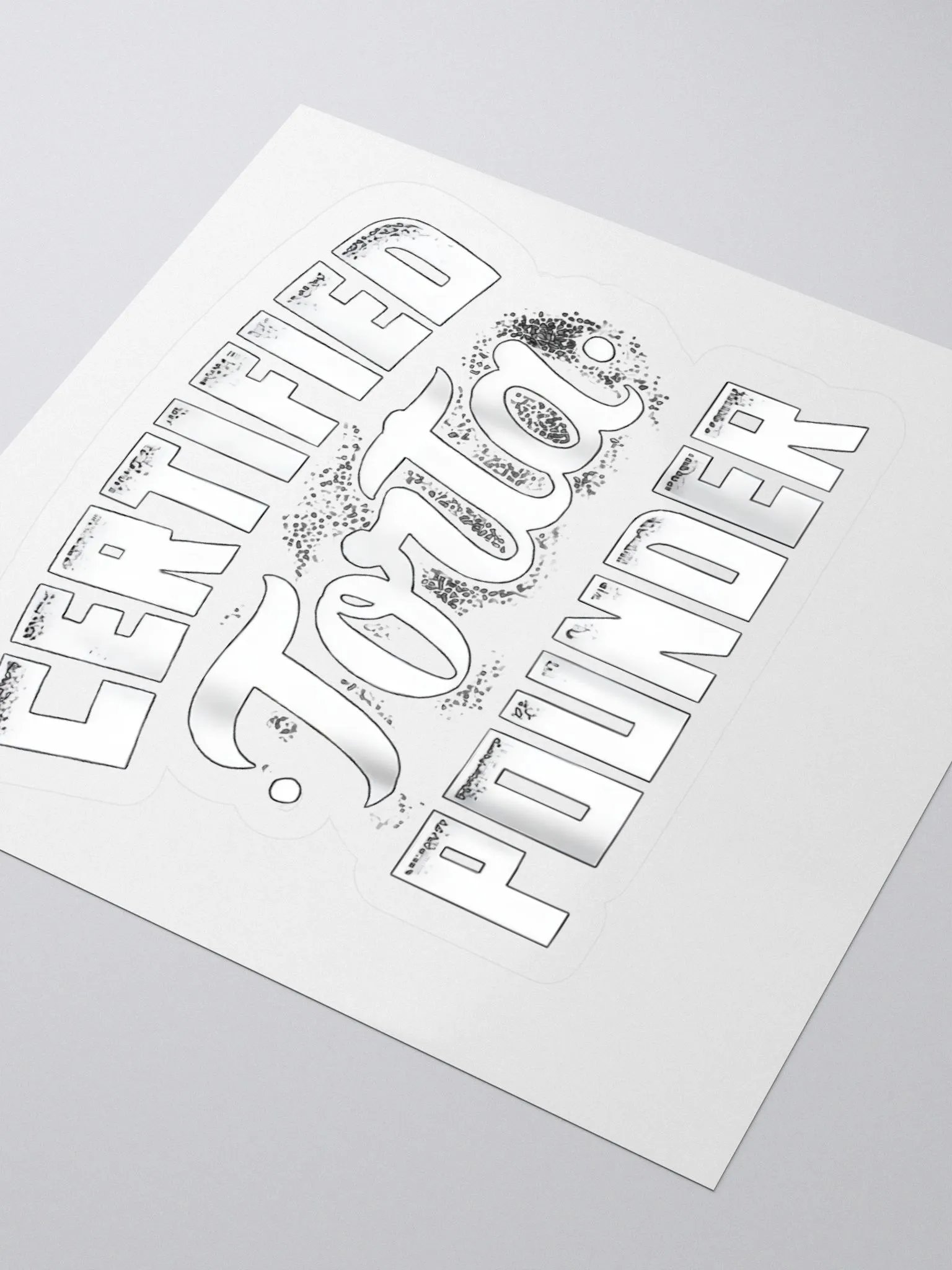 Certified Torta Pounder Sticker product image (3)