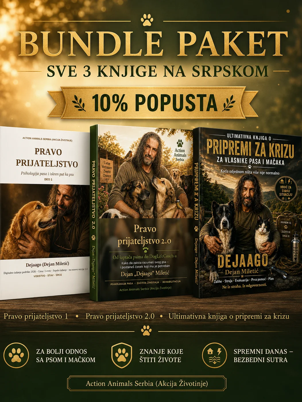 PAKET OD 3 KNJIGE — PRAVO PRIJATELJSTVO + PRIPREMA ZA KRIZU product image (2)