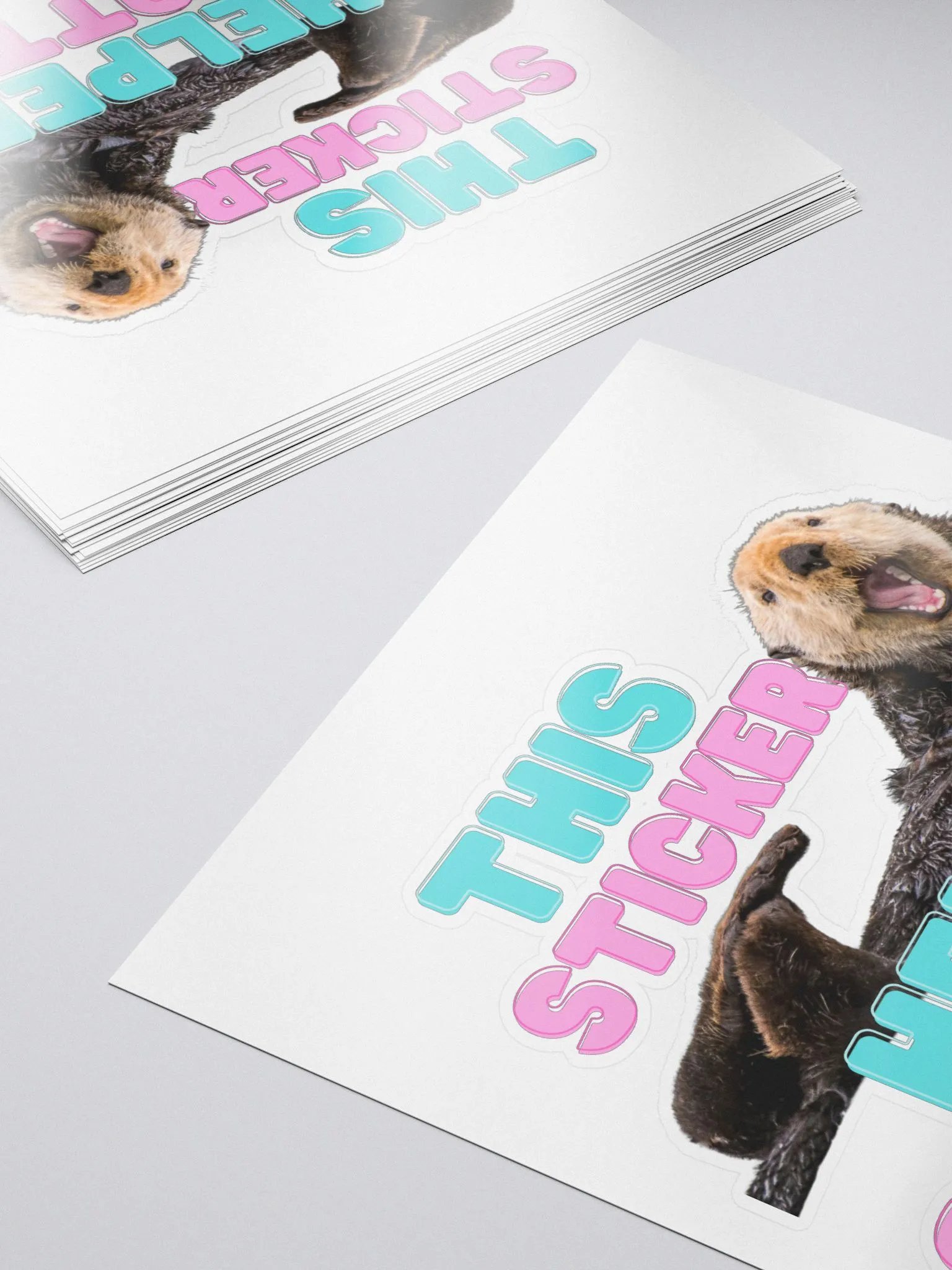 SEA OTTER STICKER product image (5)