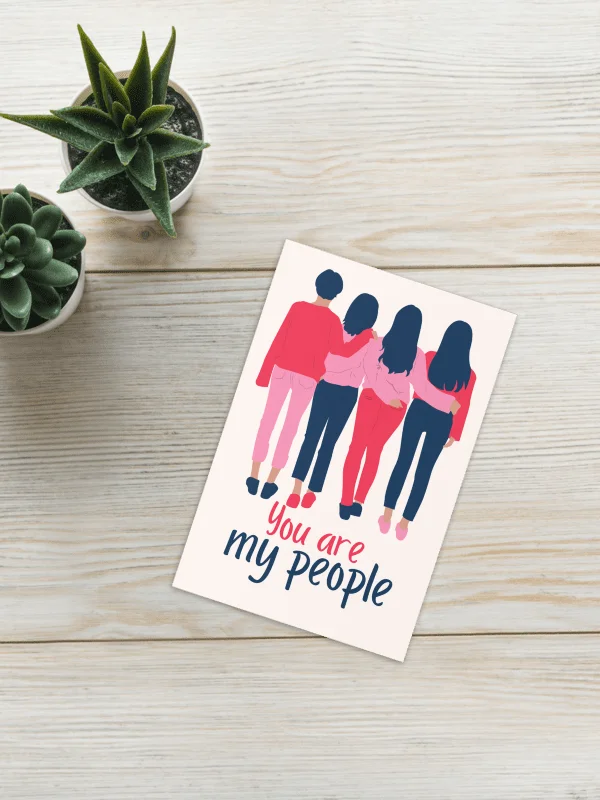 You are my people Friendship Card product image (1)