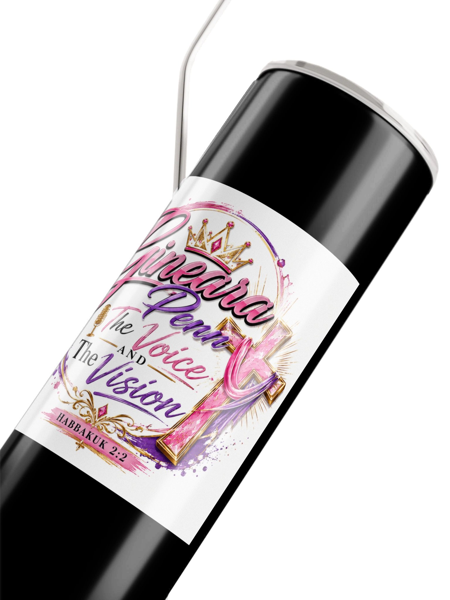 The Voice and The Vision Stainless steel Tumbler product image (4)