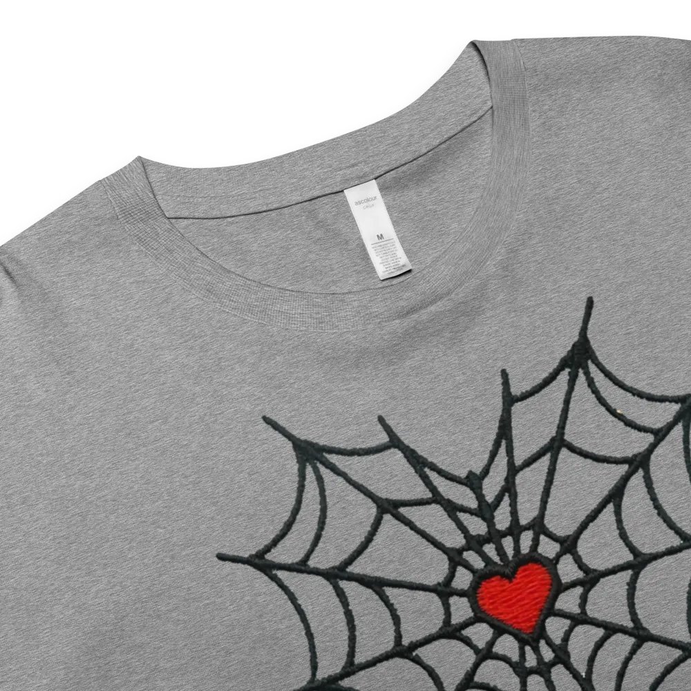 Gothic Love Spiderweb Crop Top product image (2)