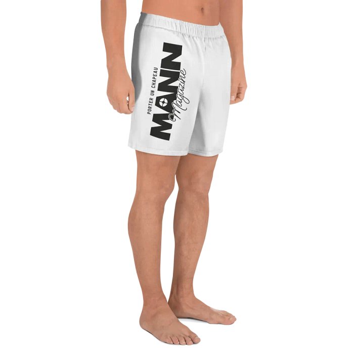 MANN Magazine White Unisex Shorts product image (2)