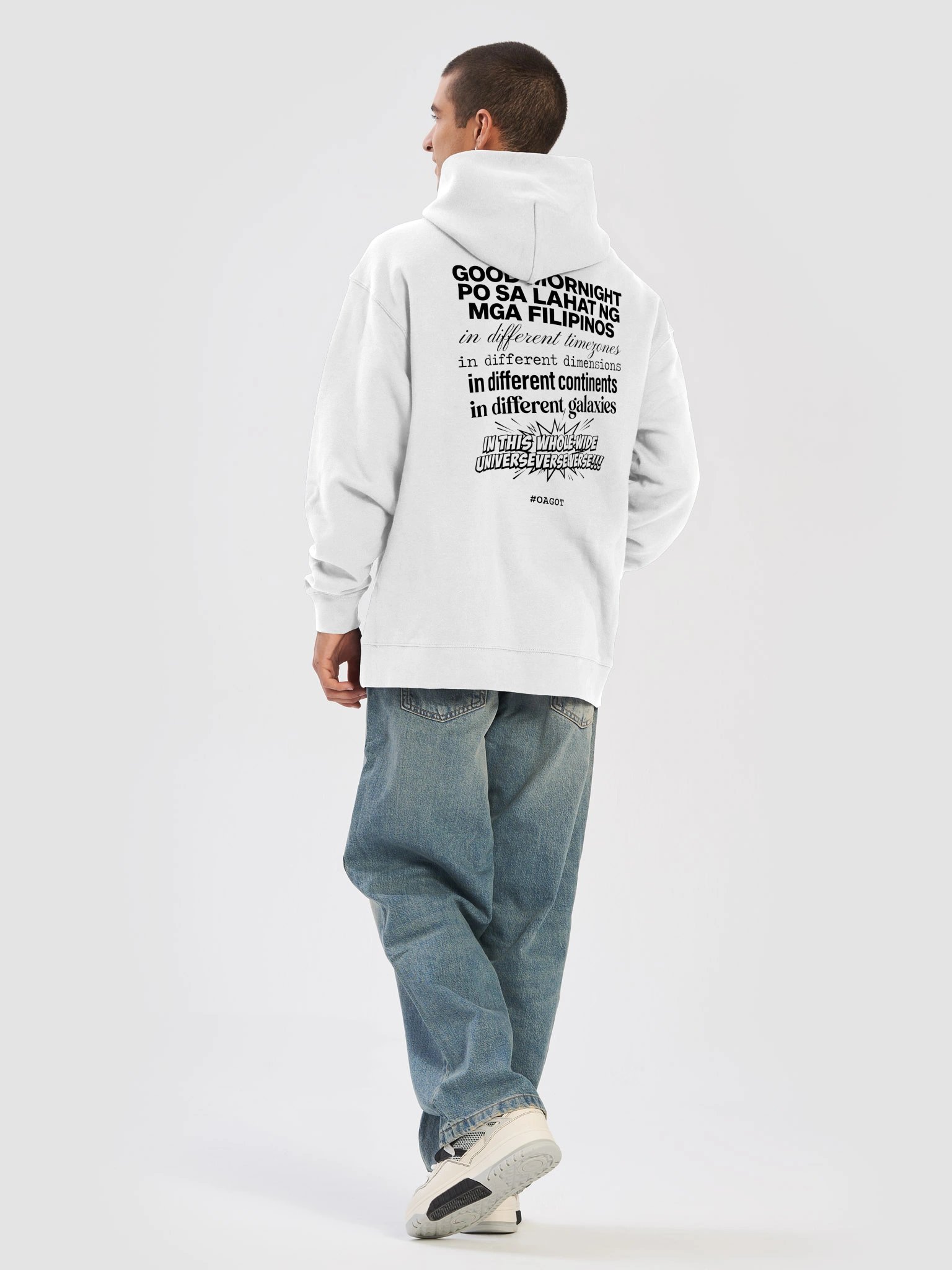 The Global Universe Hoodie (back print) product image (6)