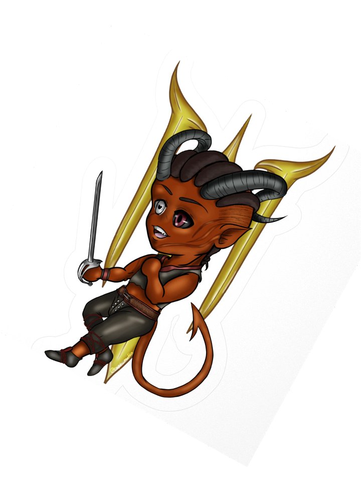 Chib Blade of Avernus Sticker product image (2)