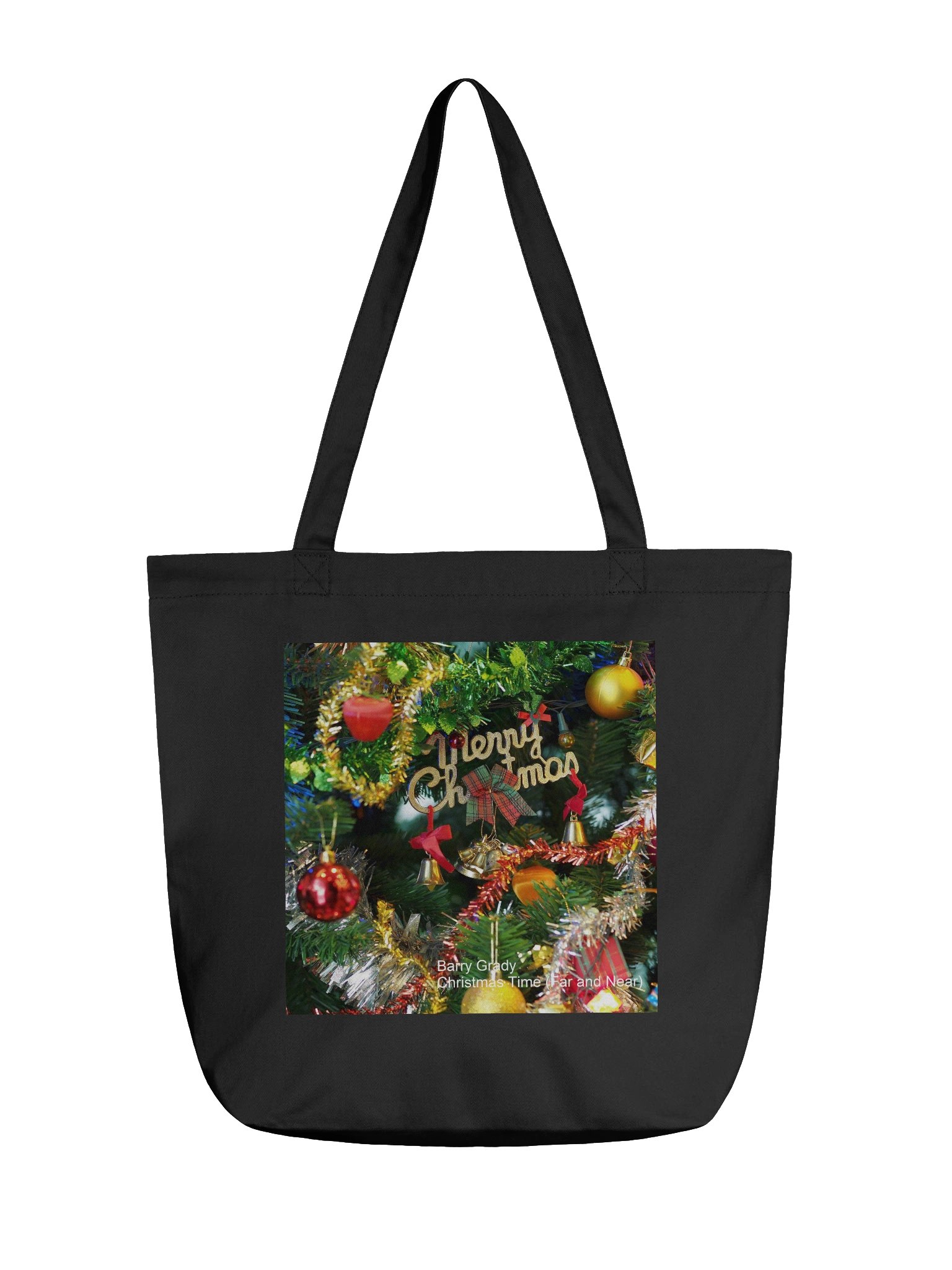 'Christmas Time (Far and Near)' Tree Tote Bag product image (1)