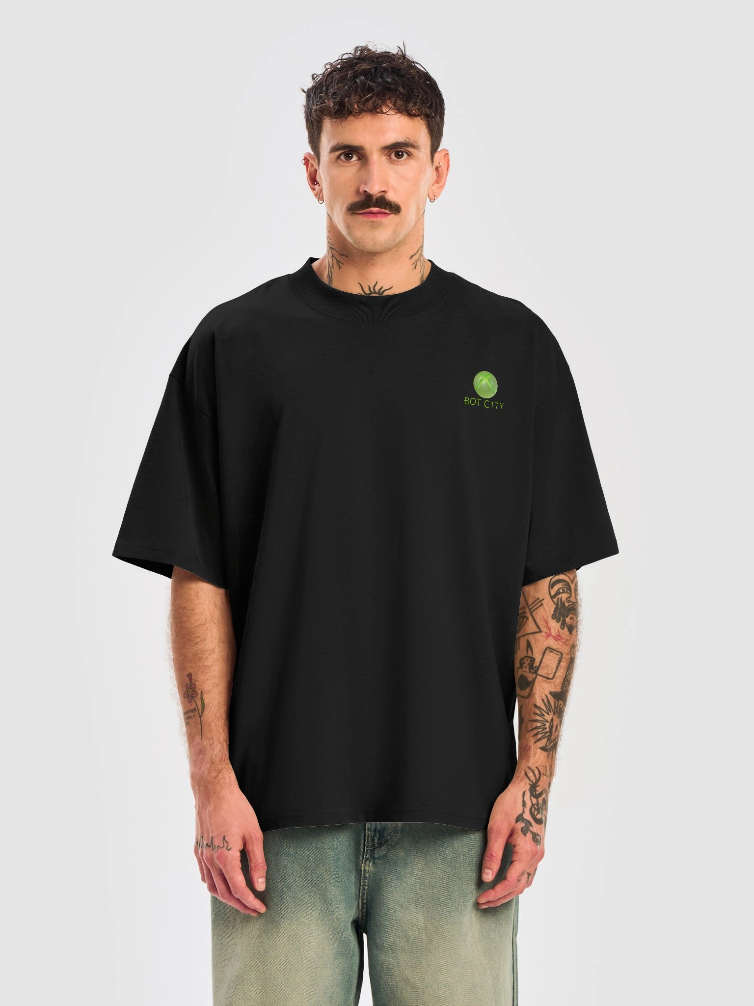 BUBBLE BLOWER ● Unisex Organic Oversized Tee product image (21)