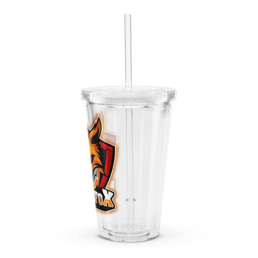 Tumbler met Rietje Transparant product image (4)