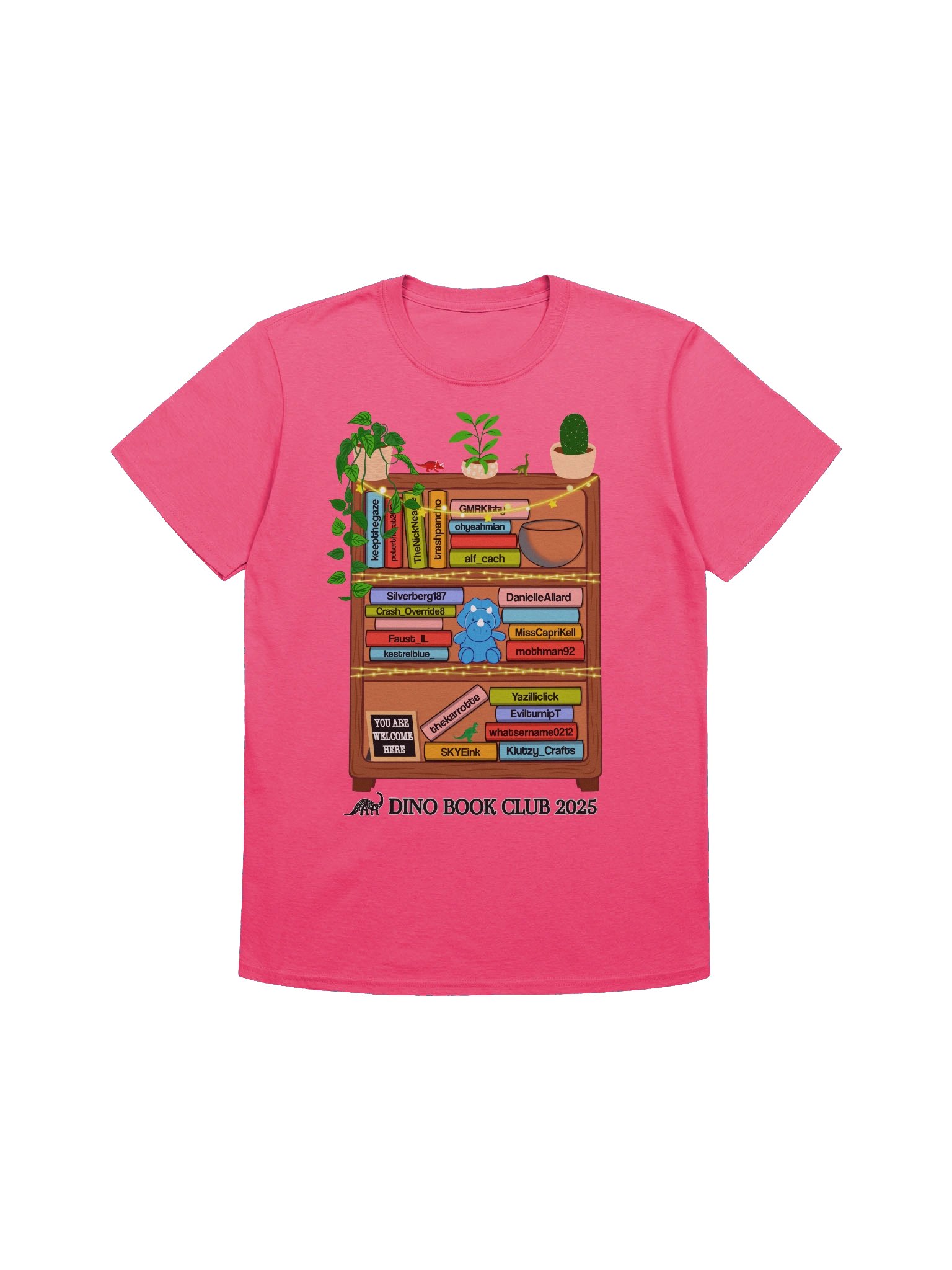 Dino Book Club 2025 Supersoft T-Shirt product image (1)
