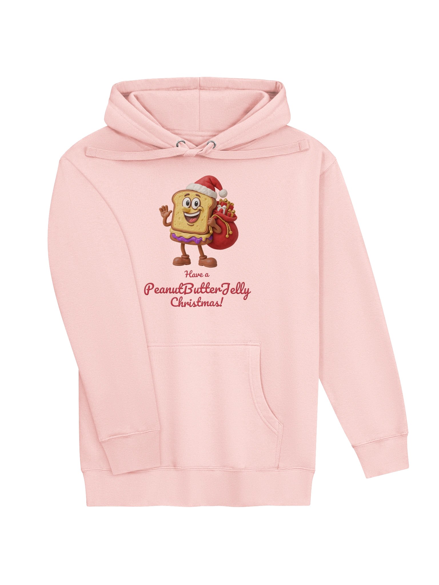 PeanutButterJelly Holiday Hoodie – Adult (Pink or White) product image (3)