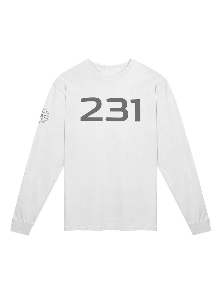 231 SOM Long Sleeve Tee (white) product image (1)