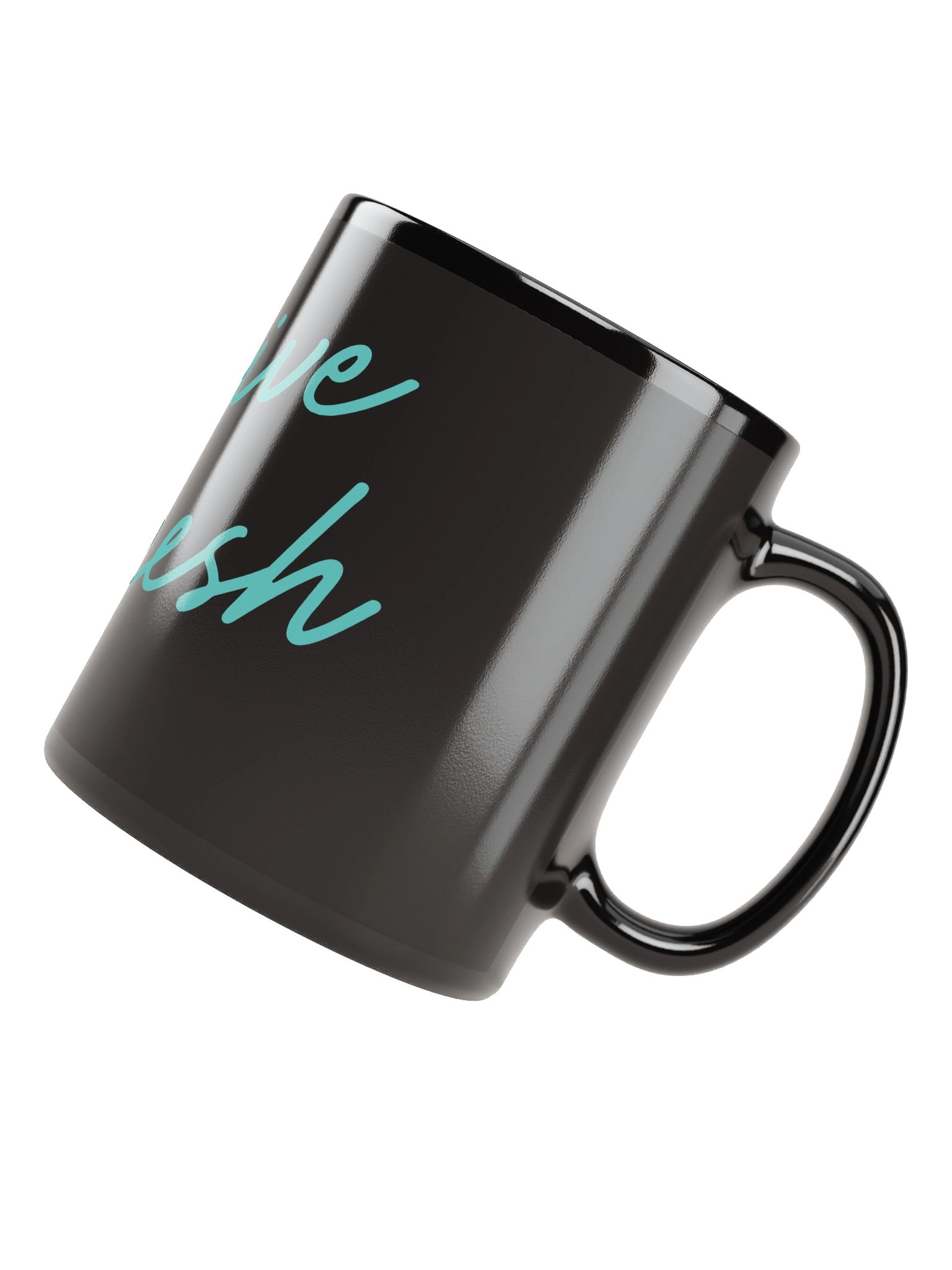 Massive Appreesh Signature Black Teal Mug product image (5)