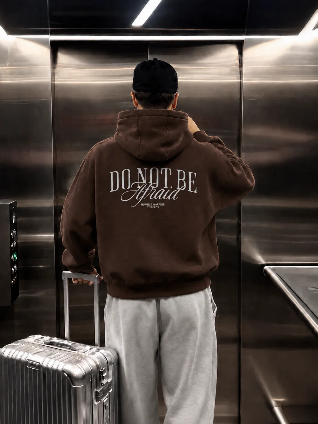 Fearless Script Heavyweight Hoodie product image (5)