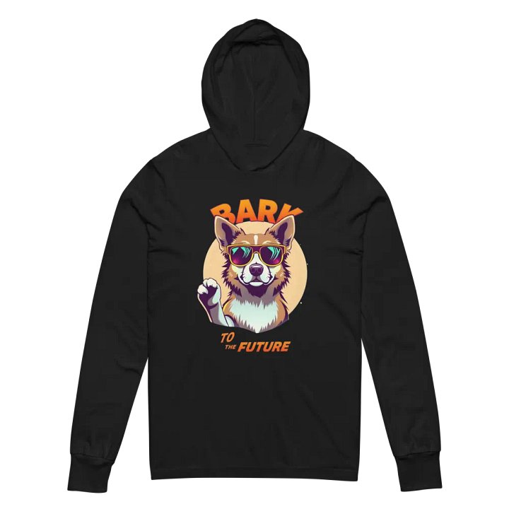 BARK to the Future Dog Hoodie Tee Bella+Canvas (Adult Unisex) product image (2)