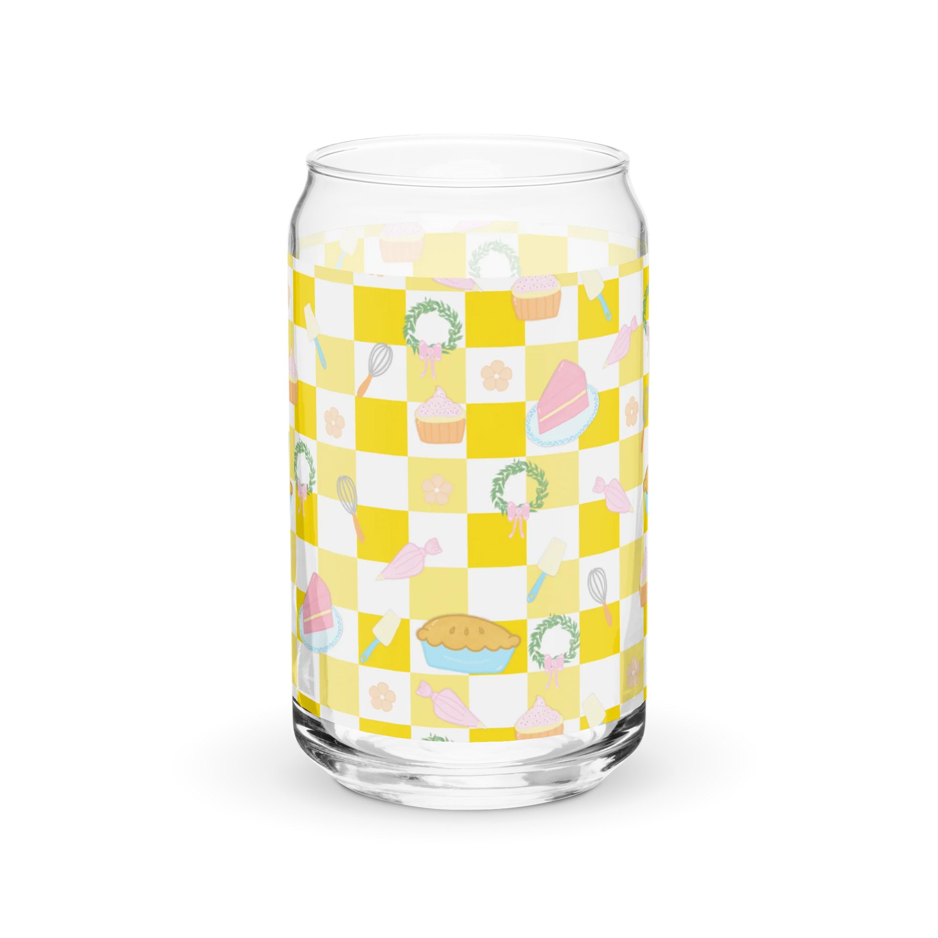 Bakers Dream Pattern Glass Tumbler product image (4)