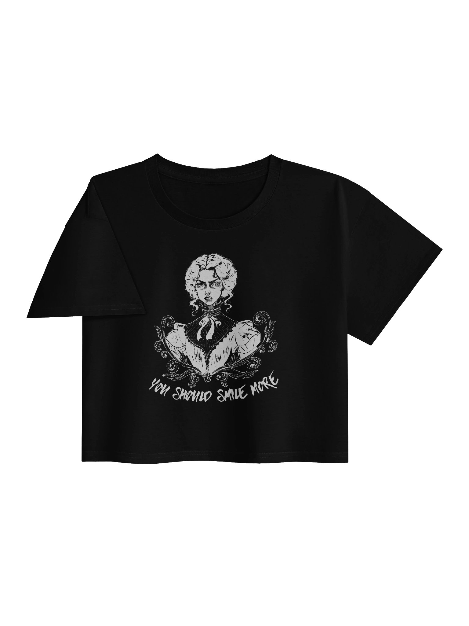 "SMILE MORE" Crop Top (Design #3) product image (2)