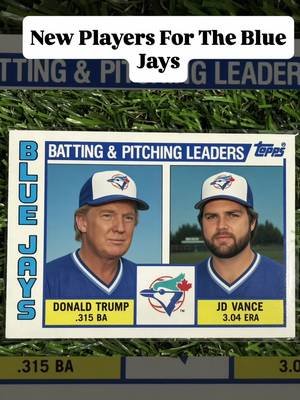 New Players on The Blue Jays #fyp #trump #mlb #laugh 