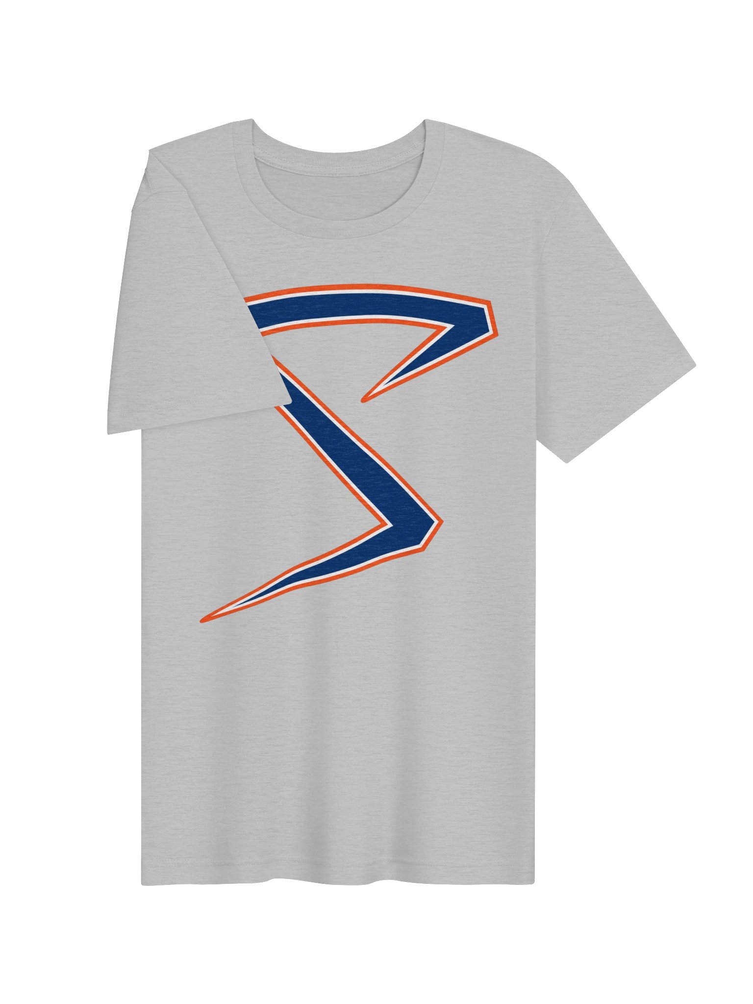 Midwest Sluggers S-Logo-Navy Unisex Supersoft Tee product image (23)