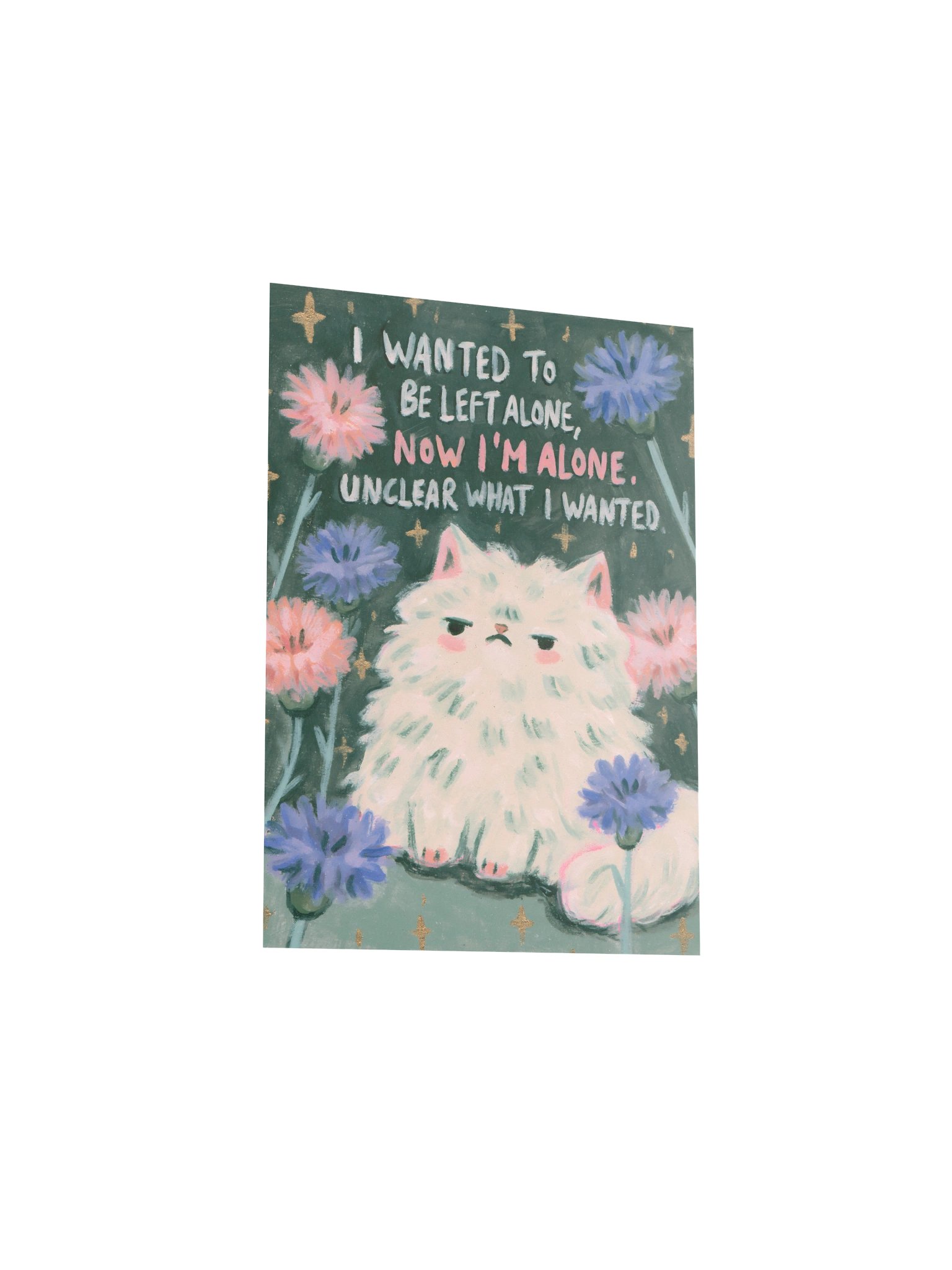 Grumpy Cat Alone Poster product image (22)