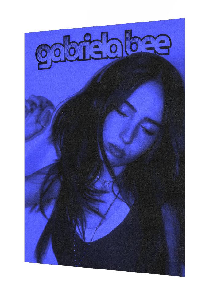 Gabriela Bee "BLUE" Poster product image (2)