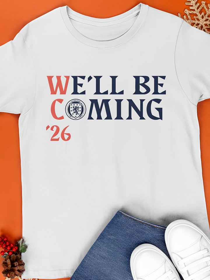Scotland Football We'll Be Coming Qualification Shirt product image (1)