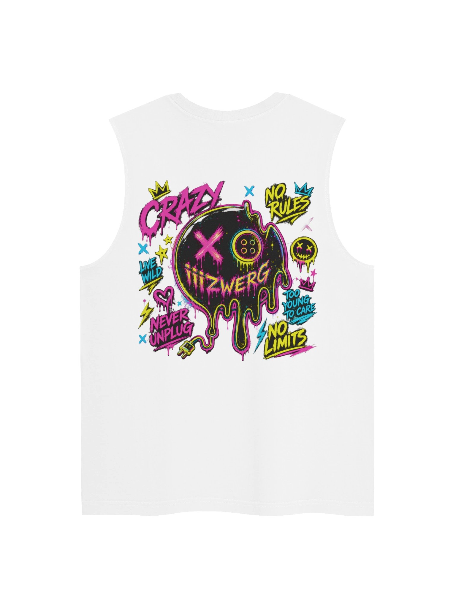 Melted Chaos Muscle Shirt PINK product image (1)