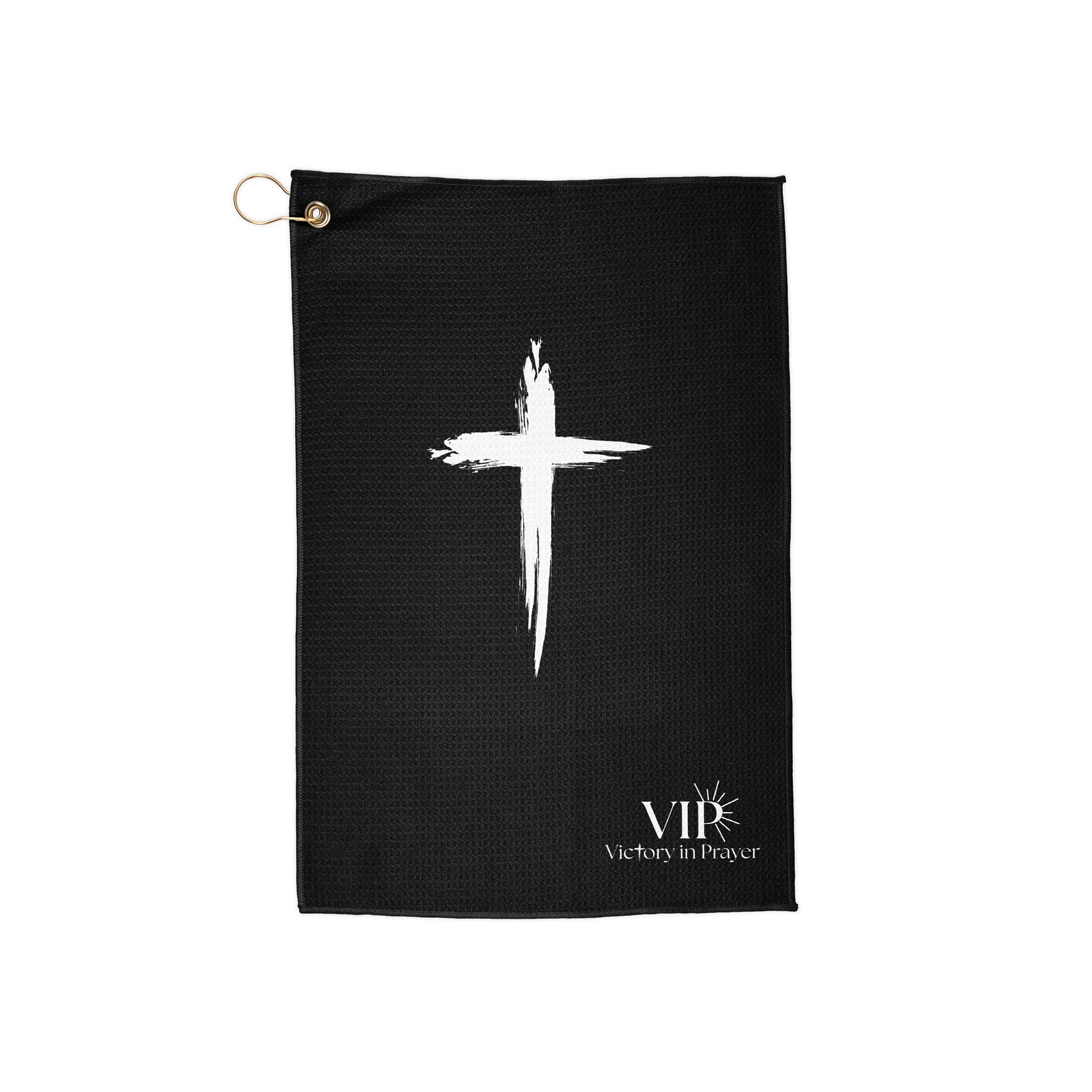 VIP Victory in Prayer Golf Towel product image (1)