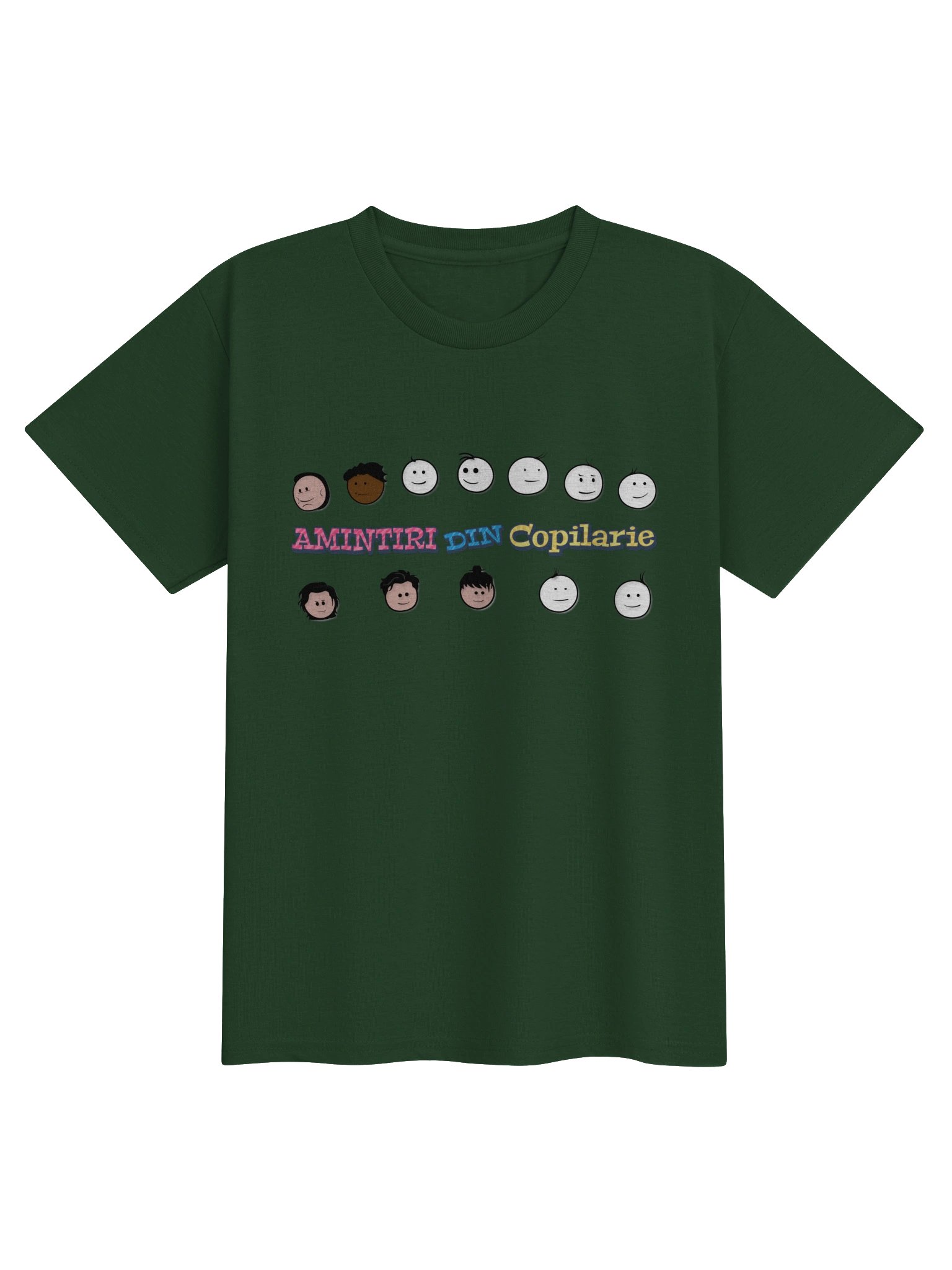Tricou Verde „Amintiri Din Copilărie” – Personajele product image (1)