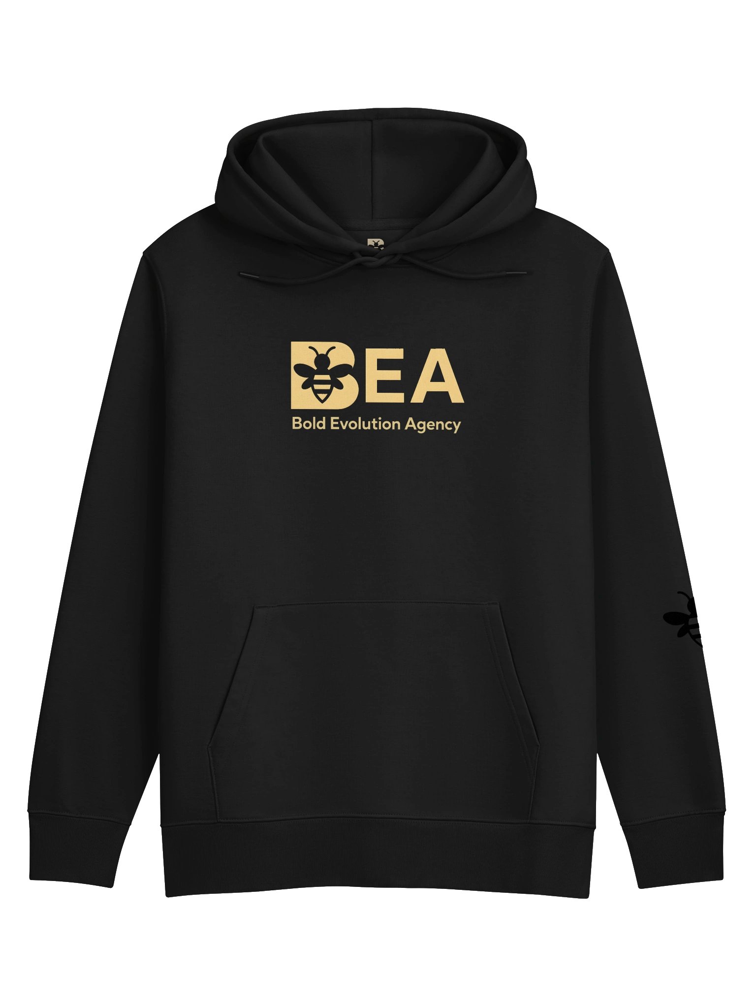 BEA Gold Bee Logo Eco Hoodie product image (1)