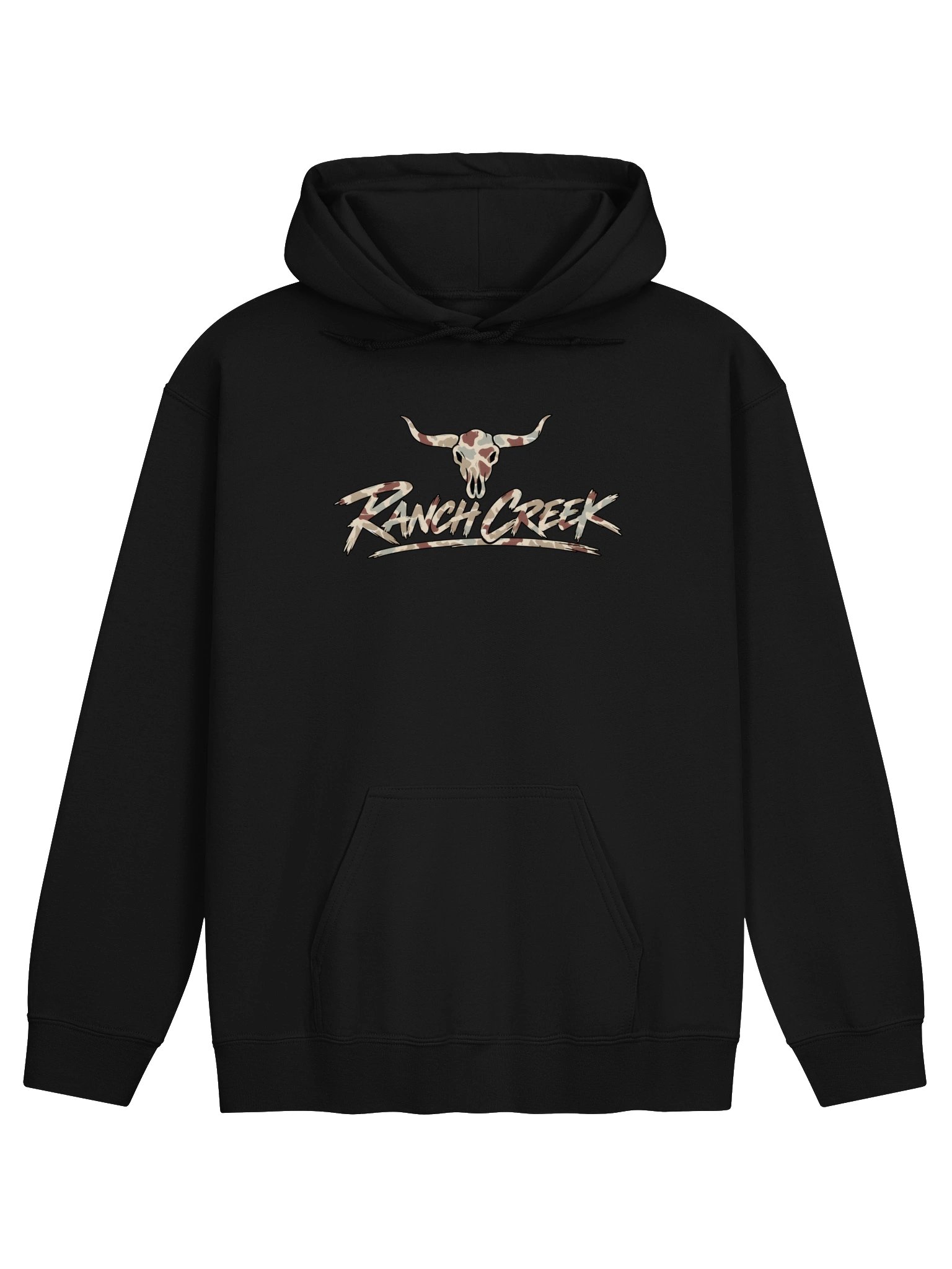Ranch Creek Camo Steer Skull Hoodie product image (1)