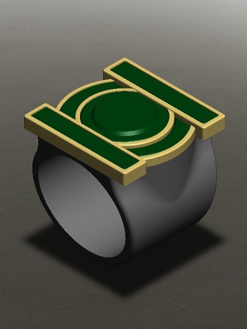 3D File - Green Lantern Ring 2026 product image (1)